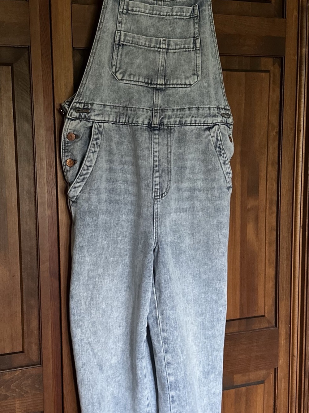 Celebrity Pink Denim Overalls in Blue Size Small Like New